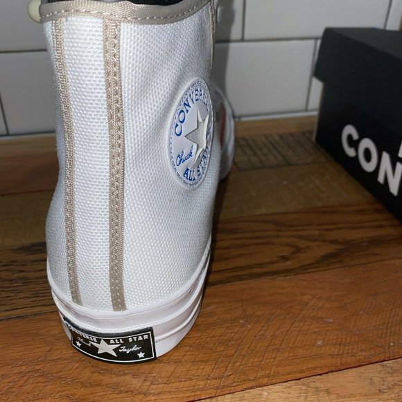 New Men's Converse Chuck Taylor 70s Hybrid Texture Varsity Hi Sneakers 171408C - Picture 4 of 7